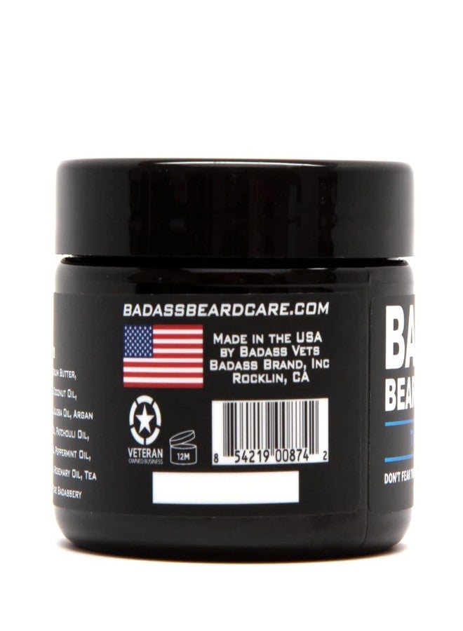 Badass Beard Care Beard Butter For Men - THE BIKER, 3 oz - Made of Natural Ingrediens for Healthy, Soften and Itchness Free Beard and Mustache - Image 3